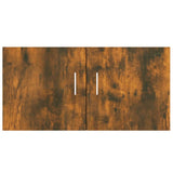 Wall Mounted Cabinet Smoked Oak 80x39x40 cm Engineered Wood 815513