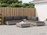 6 pcs Rattan Lounge Set with Cushions GENDT Natural Rattan 3429871