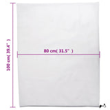 Plant Fleece Covers with Drawstring 12 pcs 70 g/m 0,8x1 m 3203546