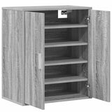 Shoe Cabinet Grey Sonoma 60x35x70 cm Engineered Wood 816009