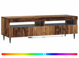 LED TV Cabinet Old Wood Engineered Wood 896553