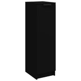 Shoe Cabinet Black 30x35x100 cm Engineered Wood 811431