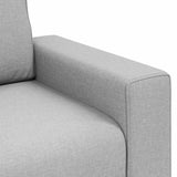 Sofa Cloud Grey 100 x 77 x 82 cm Fabric 4105215