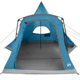 Teepee Tent 5-Person with Roof Blue 545 x 450 x 295 cm 42004000