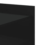 Coffee Table Black 80x50x50 cm Engineered Wood 848340