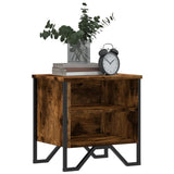 Bedside Cabinet Smoked Oak 2 pcs 40x30x40 cm Engineered Wood 848499