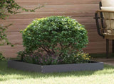 Lawn Edging 6 pcs Anthracite 60 x 60 x 13 cm Steel 874735