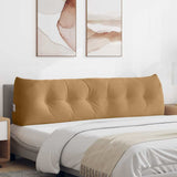Back Pillow Brown 180 x 24 x 50 cm Velvet 42014582