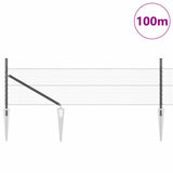 Welded Wire Fence with Spikes 100 x 0.5 m 3353295