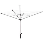 ZNTS Leifheit Rotary Clothesline LinoPush 500 Schwarz 85360 415745