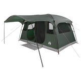 Tunnel Tent Army Green 366 x 244 x 198 cm Polyester and Steel 42028668
