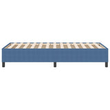 Platform Bed Frame Blue 90 x 200 cm Fabric 3337390