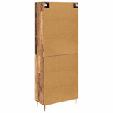 Highboard 2 pcs Old Wood Engineered Wood 3415820