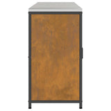 Kitchen Storage Set HATTEM 3 pcs Rusty Steel 3392700