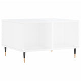 Coffee Table High Gloss White 60x50x36.5 cm Engineered Wood 830534