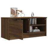 ZNTS TV Cabinet Brown Oak 80x35x36.5 cm Engineered Wood 817121