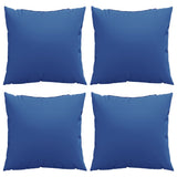 Sofa Cushions 4 pcs Royal Blue 60x60 cm Fabric 360413