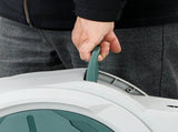 Retractable Hose Reel Wall Mounted, 202m Garden Hose Pipe Reel with Lock, Auto Rewind, 7 in 1 Spray T3398P314120