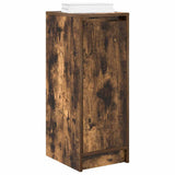 Shoe Cabinet Smoked Oak 29.5x34x76 cm Engineered Wood 861863