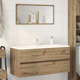 Sink Cabinet Artisan Oak 100x38.5x45 cm Engineered Wood 856253