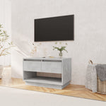 TV Cabinet Concrete Grey 70x41x44 cm Engineered Wood 809498