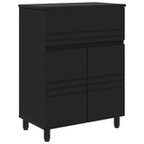 Bathroom Vanity Unit Black 60 x 35 x 80 cm Engineered Wood 889416