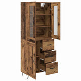 Highboard Old Wood 69.5 x 34 x 90 cm Engineered Wood 3402694