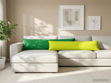 Cushion with Pillow HOUTEN 2 pcs Green Polyester 934440