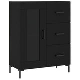 Sideboard Black 69.5x34x90 cm Engineered Wood 828045