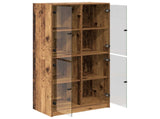 Highboard Old Wood 68 x 37 x 142 cm Engineered Wood 3402629