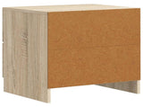 Bedside Cabinet Sonoma Oak 43 x 34.5 x 44.5 cm Engineered Wood 895679