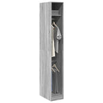 Wardrobe Grey Sonoma 30x50x200 cm Engineered Wood 3307779