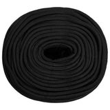 Boat Rope Full Black 10 mm 500 m Polypropylene 152510