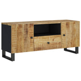 TV Cabinet 105x33.5x46 cm Solid Wood Mango&Engineered Wood 351958
