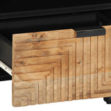 Bedside Cabinets 2 pcs 40x33x46 cm Solid Wood Acacia 4017763