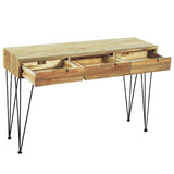 Console Table 120x35x76 cm Solid Teak 244573