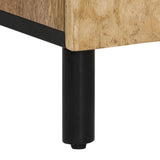 Bathroom Cabinet 38x33x160 cm Solid Wood Mango 356913