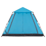 ZNTS Camping Tent Dome 5-Person Blue Quick Release 4004147