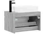 Bathroom Furniture Set Grey Sonoma Engineered Wood 3404306