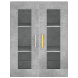 Highboard Concrete Grey 69.5x34x180 cm Engineered Wood 3198333