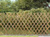 Expandable Trellis Fence 2 pcs Light Brown 100 x 105 cm Bamboo 42028067