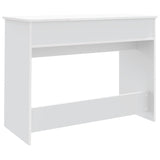 Dressing Table with Mirror White 100x45x76 cm 840695