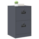 File Cabinet Anthracite 45.5 x 42 x 74.5 cm Cold-Rolled Steel 891612