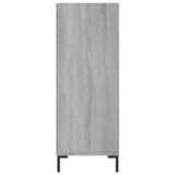 Bookcase Grey Sonoma 69.5x32.5x90 cm Engineered Wood 828370
