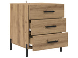 Bedside Cabinet Artisan Oak 40 x 40 x 66 cm Engineered Wood 882126