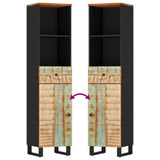3 Piece Bathroom Furniture Set Solid Wood Reclaimed 3200639