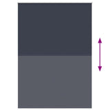 Roller blind blackout 144.4x230 cm Fabric Width 140 cm marine 240172