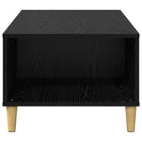 Coffee Table Black Oak 90 x 50 x 35 cm Engineered Wood 881194