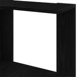 ZNTS Corner Bookcase - 5 Shelves, Black Oak, 50x50x179 cm, Made from Engineered Wood 868049