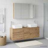 Bathroom Furniture Set 4 pcs Artisan Oak 3406870
